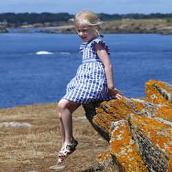 Leonor de Bélgica de vacaciones en Francia