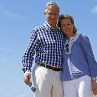 Felipe y Matilde de Bélgica en sus primeras vacaciones como Reyes