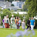 La Familia Real Danesa durante sus vacaciones en Gråsten Slot