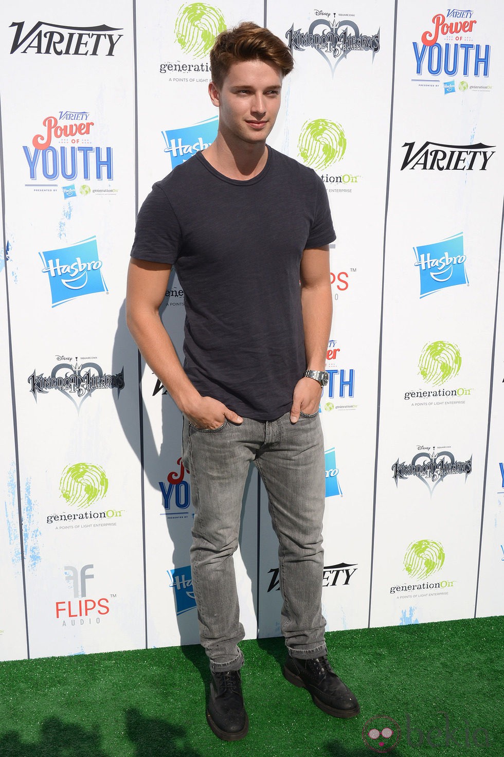 Patrick Schwarzenegger en el Power of Youth 2013