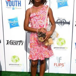 Quvenzhané Wallis en el Power of Youth 2013