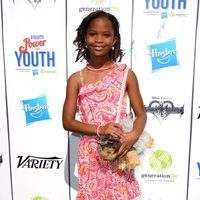 Quvenzhané Wallis en el Power of Youth 2013