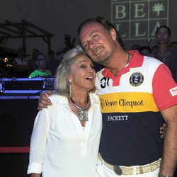 Beatriz de Orleans y Pablo Hohenlohe en la presentación de los Spring Games en Marbella