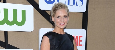 Sarah Michelle Gellar en la fiesta veraniega de CBS, Showtime y The CW 2013