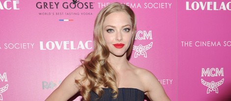 Amanda Seyfried en el estreno de 'Lovelace' en Nueva York