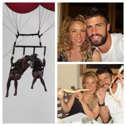 Las vacaciones de Gerard Piqué y Shakira en Hawaii en imágenes