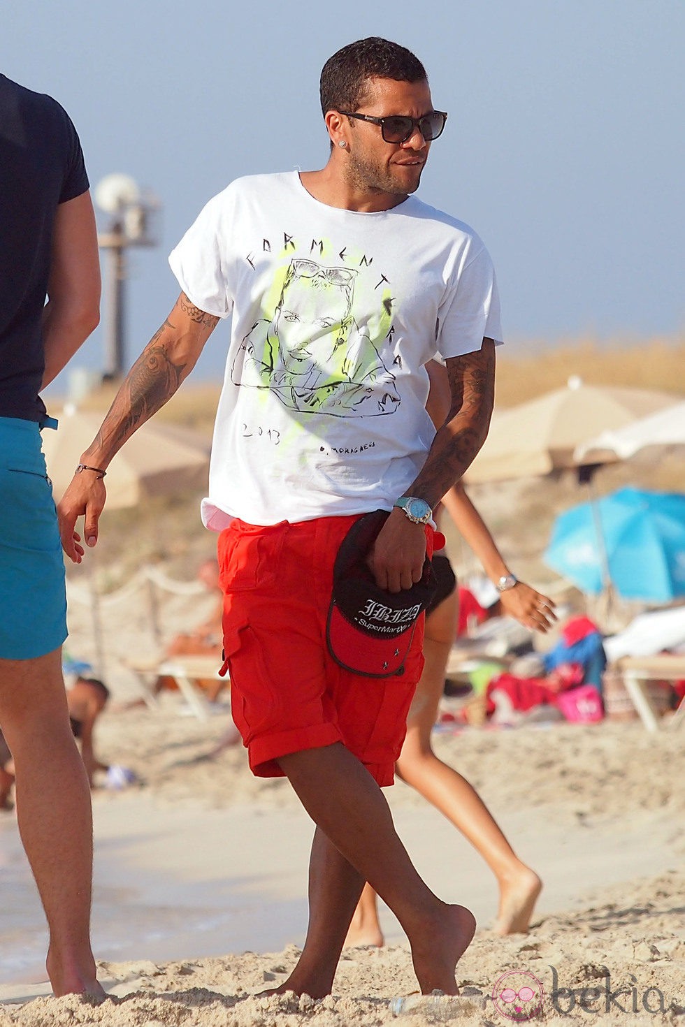 Dani Alves de vacaciones en Formentera