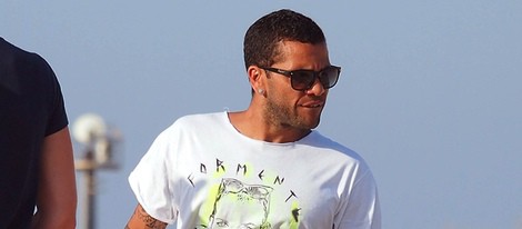 Dani Alves de vacaciones en Formentera