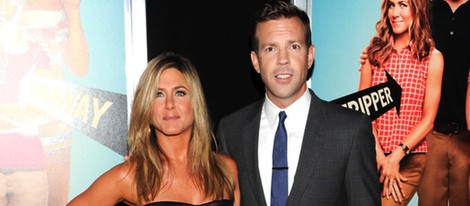 Jennifer Aniston y Jason Sudeikis en el estreno de 'Somos los Miller' en Nueva York