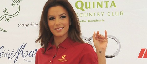 Eva Longoria en el Global Gift Celebrity Golf Tournament de Marbella