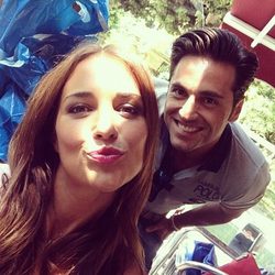 Paula Echevarría y David Bustamante, divertidos y sonrientes de vacaciones