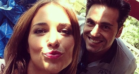 Paula Echevarría y David Bustamante, divertidos y sonrientes de vacaciones