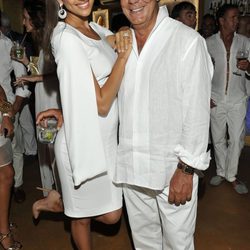 Fawaz Gruosi en su fiesta de cumpleaños junto a Irina Shayk