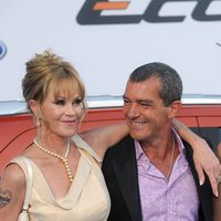 Melanie Griffith y Antonio Banderas, abrazados en la Starlite Gala 2013