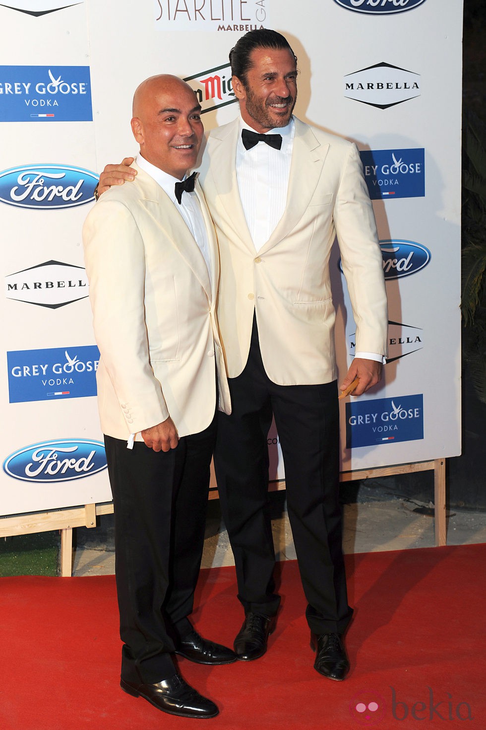 Kike Sarasola y Carlos Marrero en la Starlite Gala 2013