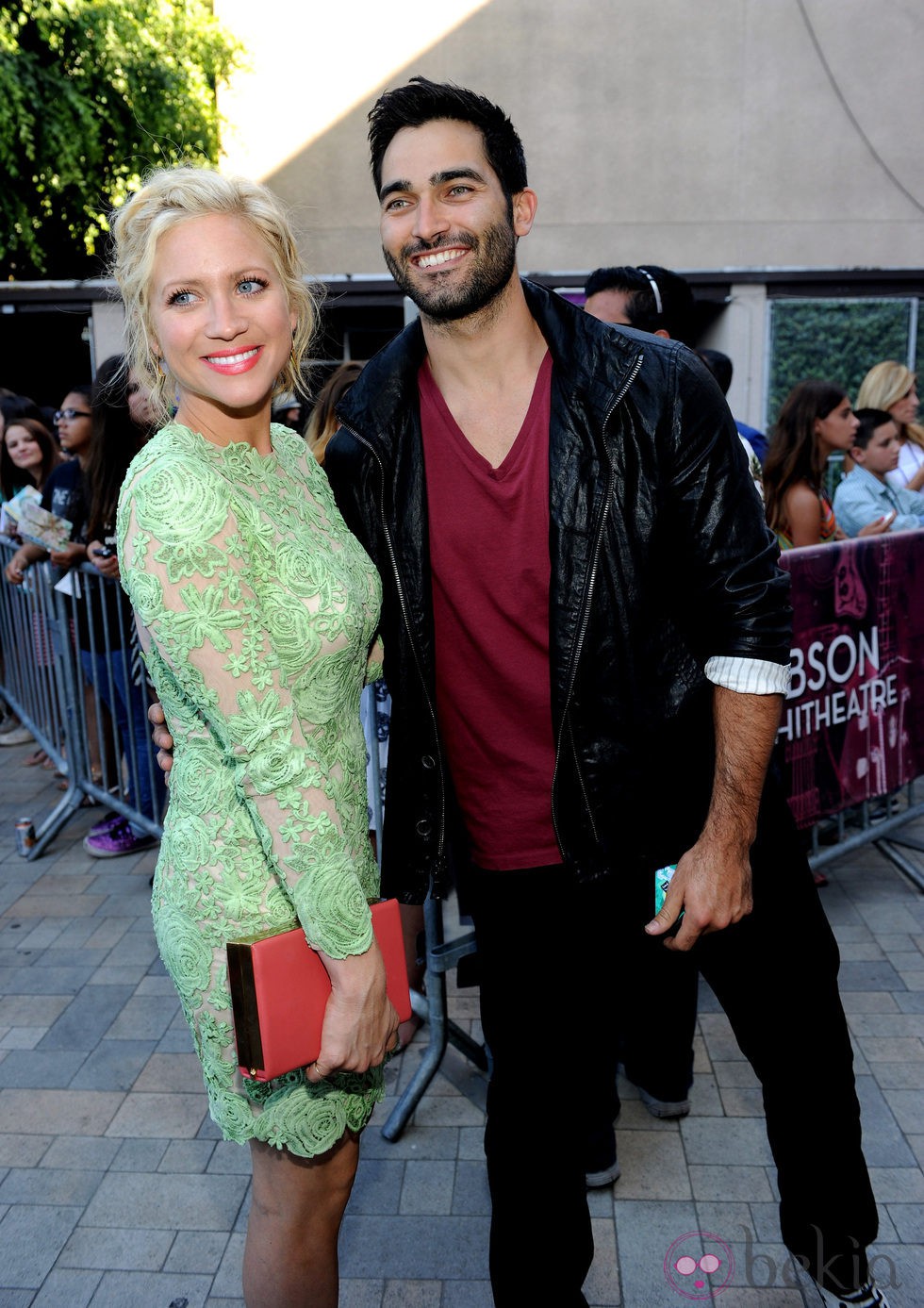 Brittany Snow y Tyler Hoechlin en los Teen Choice Awards 2013