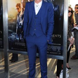 Jamie Campbell en el estreno de 'Cazadores de Sombras: Ciudad de Hueso' en Los Ángeles