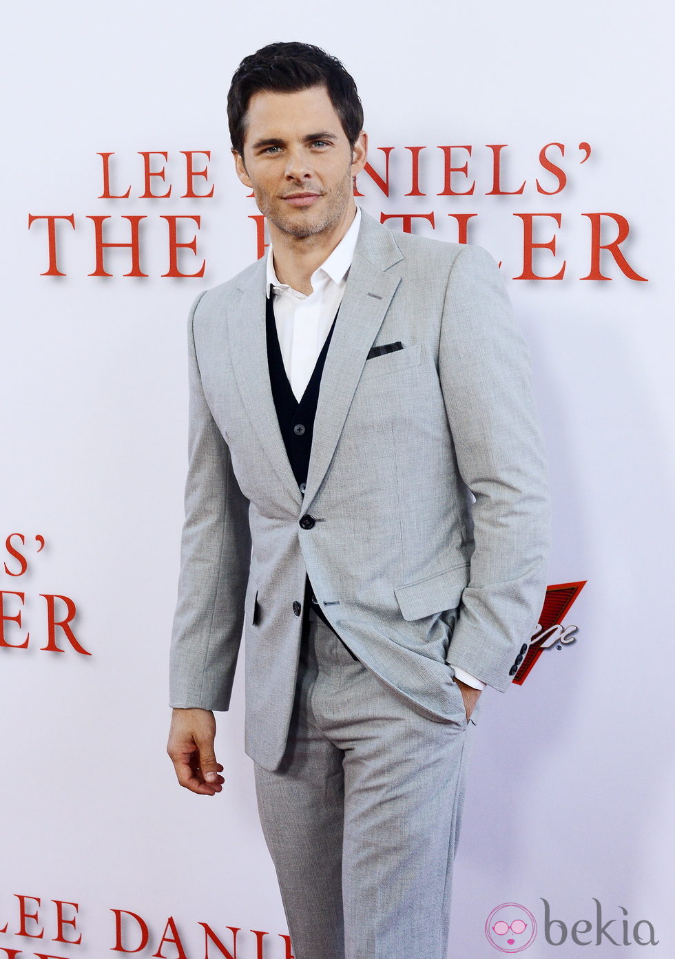 James Marsden en el estreno de 'El Mayordomo'