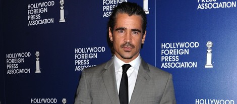 Colin Farrell en el almuerzo de la Asociación de la Prensa Extranjera de Hollywood