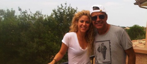 Shakira y Joan Piqué en la campiña francesa