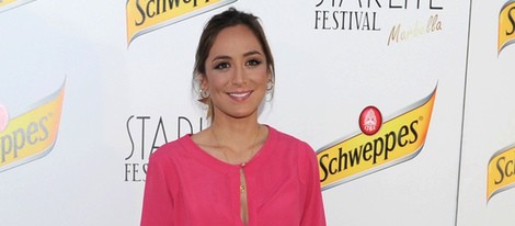 Tamara Falcó en el concierto de Enrique Iglesias en el Starlite Festival 2013