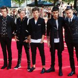 Los One Direction en el estreno de '1D: This is Us' en Londres