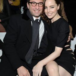 Melissa George con su novio Jean-David Blanc