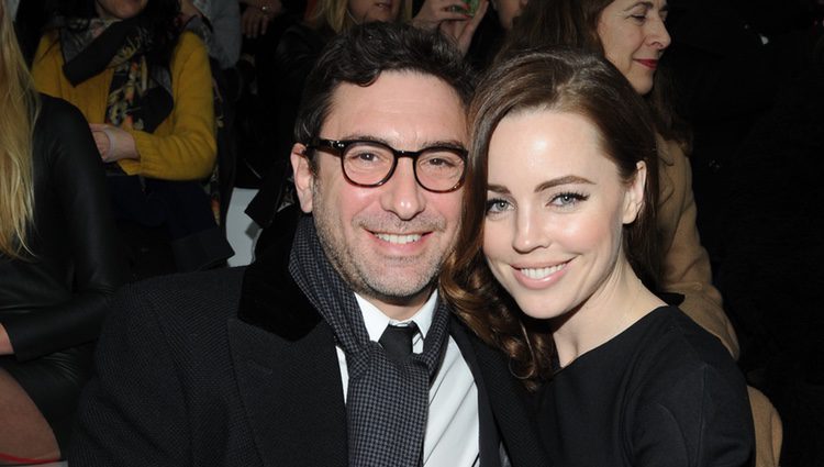 Melissa George con su novio Jean-David Blanc