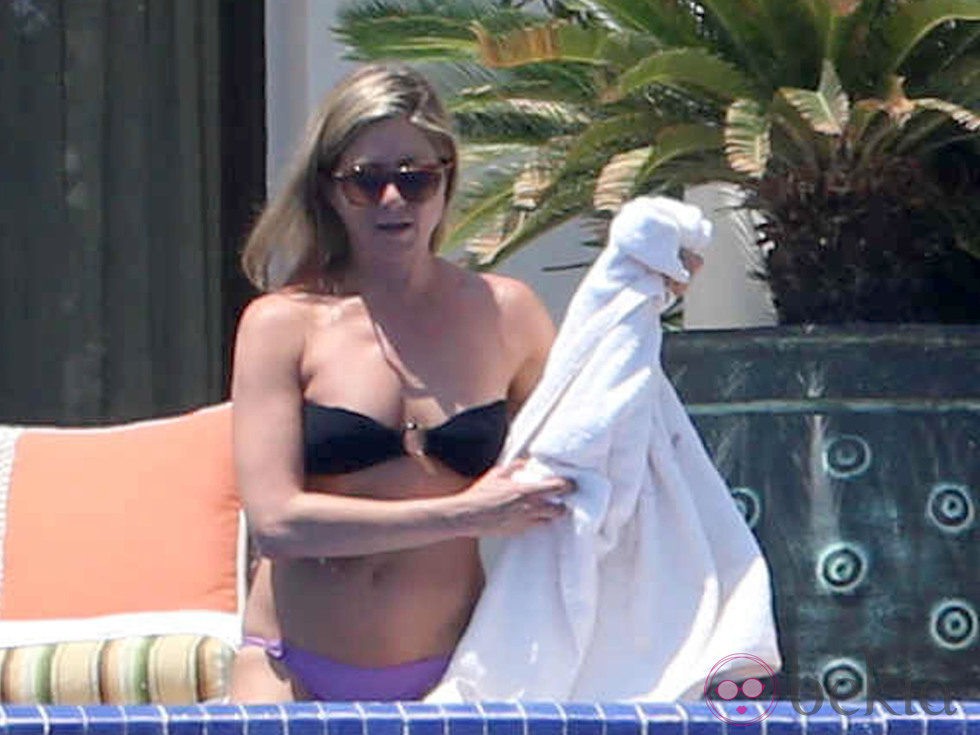 Jennifer Aniston durante unas vacaciones en Los Cabos de México