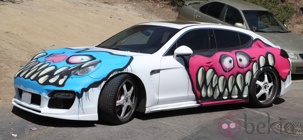 El coche de Chris Brown tuneado