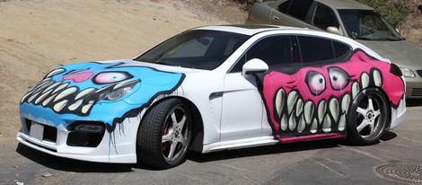 El coche de Chris Brown tuneado