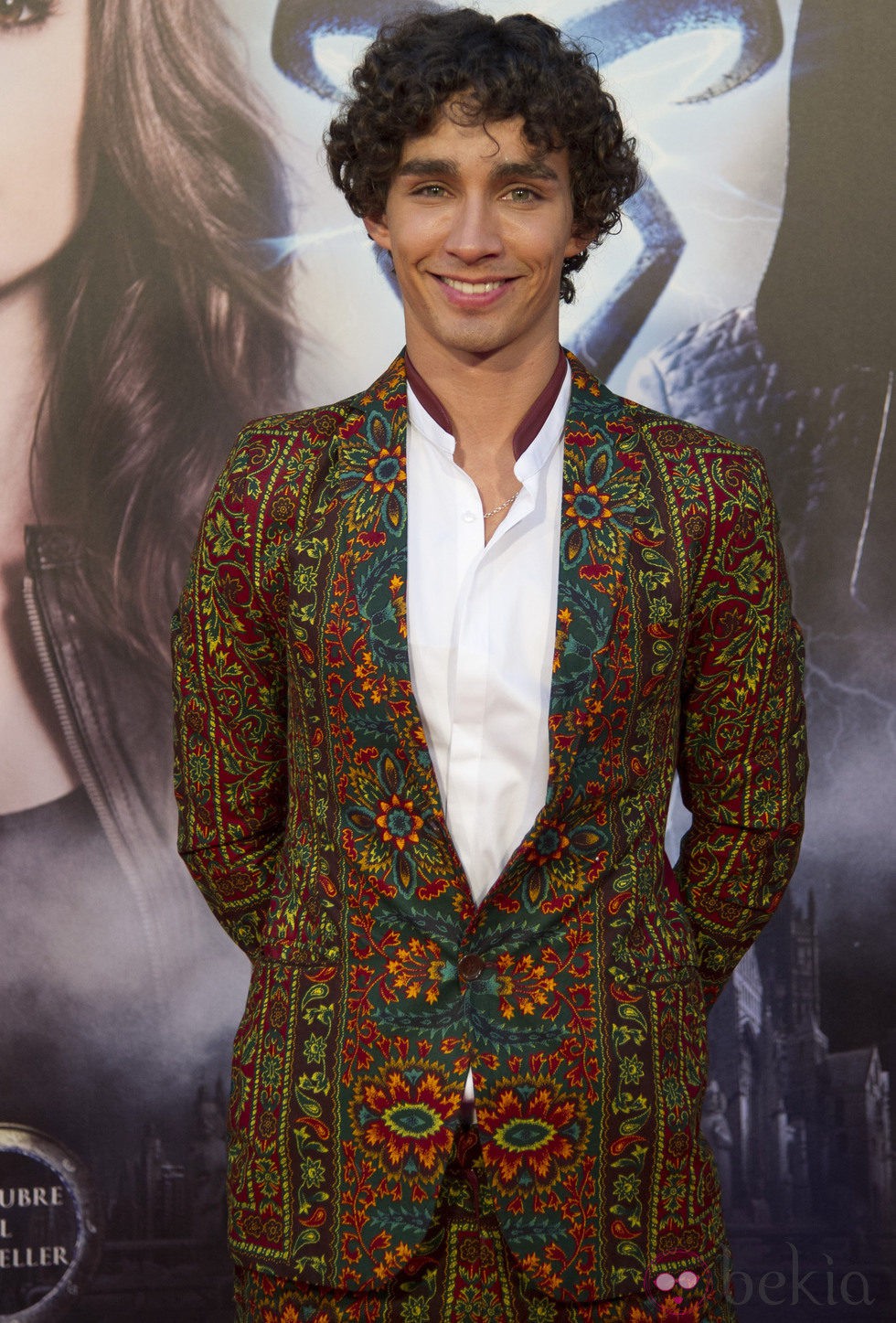 Robert Sheehan en el estreno de 'Cazadores de Sombras: Ciudad de Hueso' en Madrid