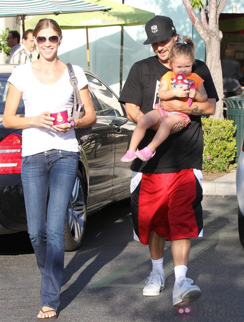 Kevin Federline y Victoria Prince reaparecen con su hija Jordan tras la boda