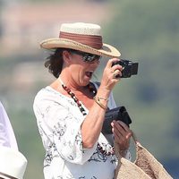 La Princesa Carolina de Mónaco, como una turista más en Saint-Tropez