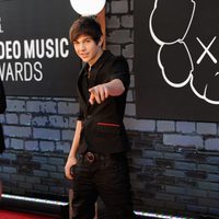 Austin Mahone en la alfombra roja de los MTV VMA 2013