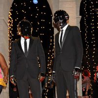 Daft Punk en la alfombra roja de los MTV VMA 2013