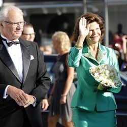 Los Reyes de Suecia en los Premios Polar Music 2013