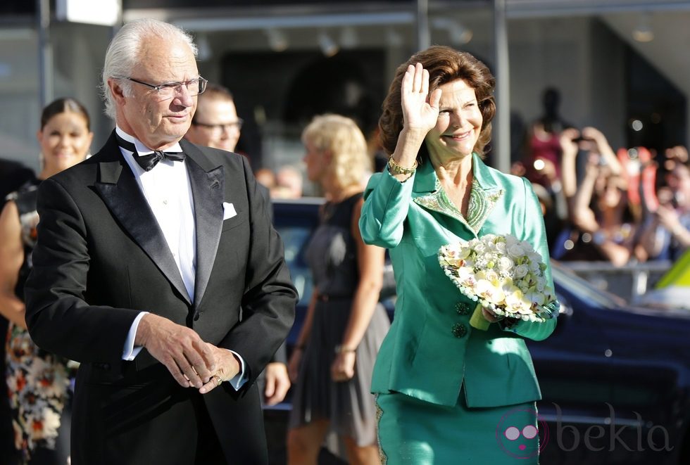 Los Reyes de Suecia en los Premios Polar Music 2013