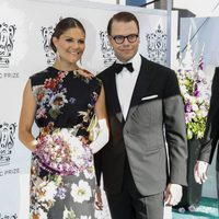 Victoria y Daniel de Suecia en los Premios Polar Music 2013