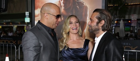 Vin Diesel, Katee Sackhoff y Jordi Mollà en el estreno mundial de 'Riddick' en Los Angeles