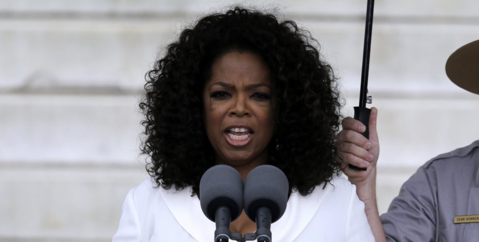 Oprah Winfrey conmemora a Martin Luther King