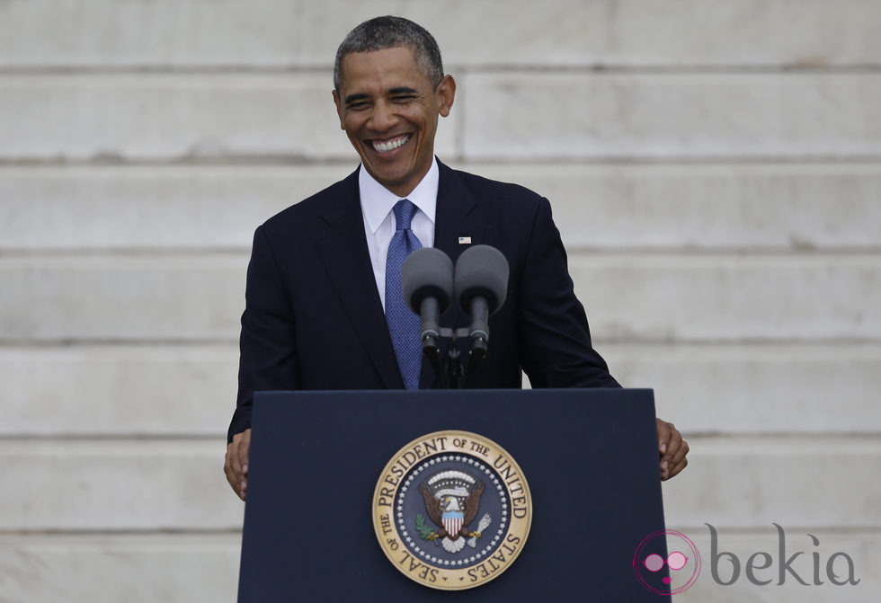 Barack Obama conmemora a Martin Luther King