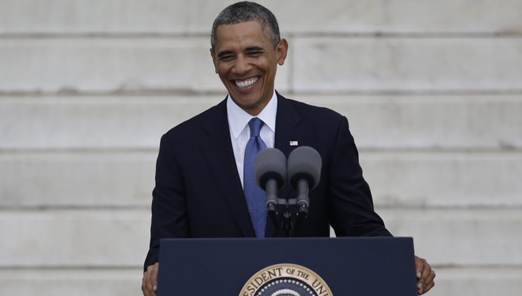 Barack Obama conmemora a Martin Luther King