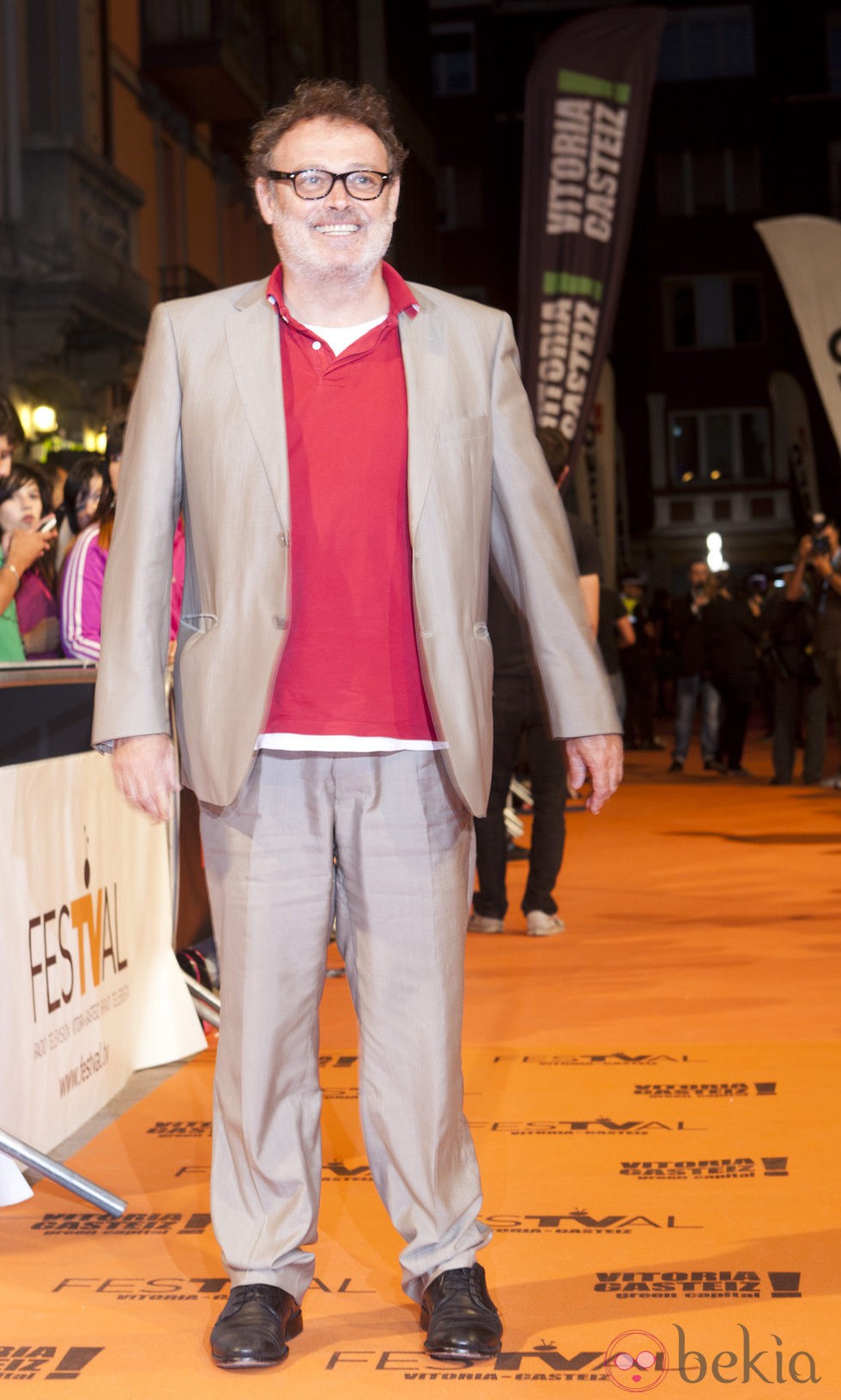 Pablo Carbonell en el estreno de la segunda temporada de 'Isabel' en el FesTVal de Vitoria 2013