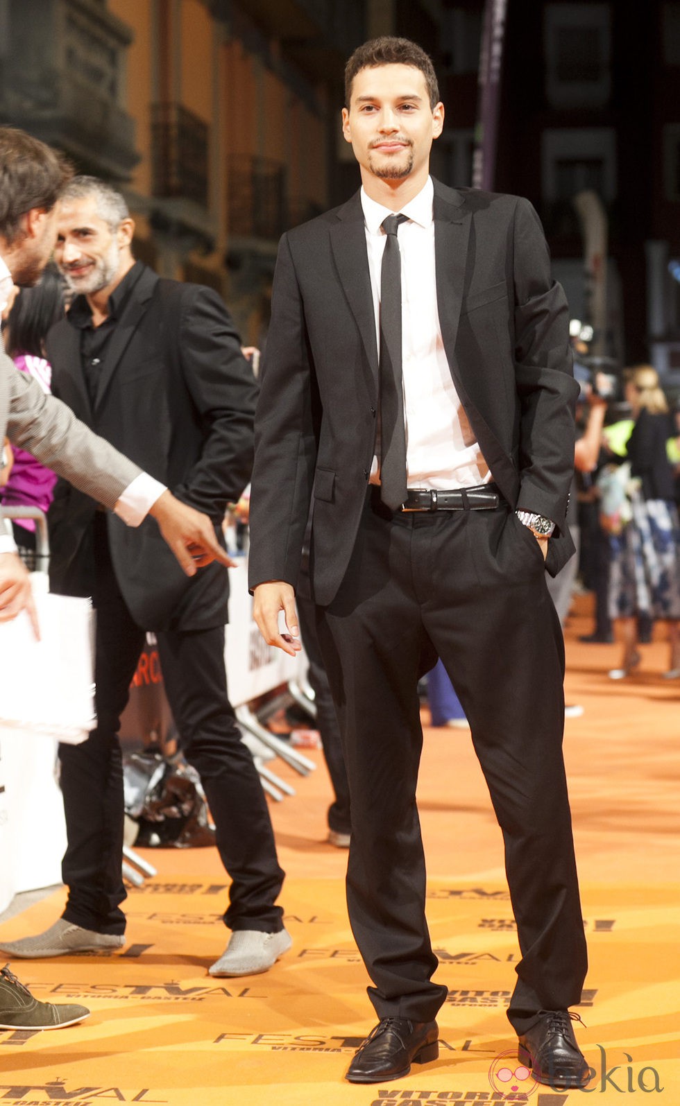 Álex Martínez en el estreno de la segunda temporada de 'Isabel' en el FesTVal de Vitoria 2013