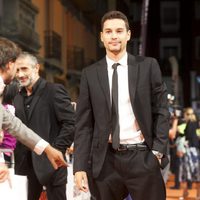 Álex Martínez en el estreno de la segunda temporada de 'Isabel' en el FesTVal de Vitoria 2013