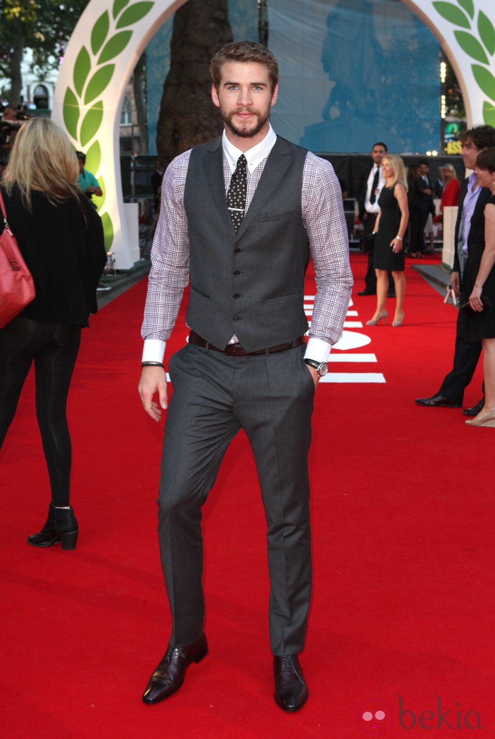 Liam Hemsworth en el estreno de 'Rush'