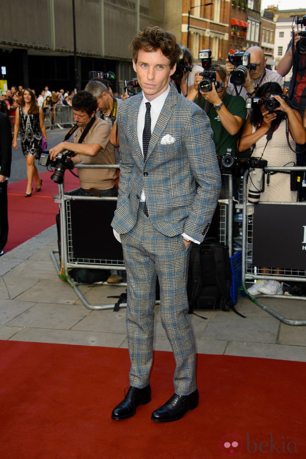 Eddie Redmayne en los Premios del Año GQ Men 2013 en Londres