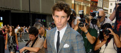 Eddie Redmayne en los Premios del Año GQ Men 2013 en Londres