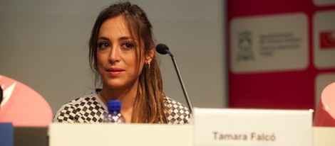 Tamara Falcó en la presentación de 'We love Tamara' en el FesTVal de Vitoria 2013